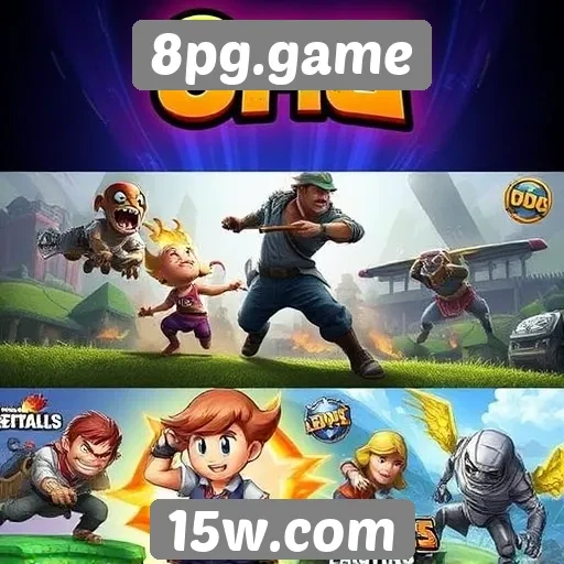 Comparativo de jogos populares no 8pg.game